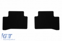 Textile floor mats by Rigum suitable for KIA Sportage after 2022, set of 4 pieces, black, non-Hybrid version-image-6247388