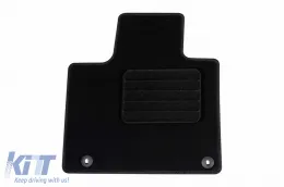Textile floor mats by Rigum suitable for KIA Sorento after 2020, set of 4 pieces, black-image-6248002