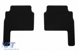 Textile floor mats by Rigum suitable for KIA Sorento 2009-2013 5m, set of 4 pieces, black-image-6248046