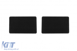 Textile floor mats by Rigum suitable for Lada Vesta after 2015, set of 4 pieces, black-image-6245773
