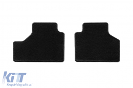 Textile floor mats by Rigum suitable for Lada Niva Travel after 2021, set of 4 pieces, black-image-6245779