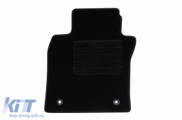 Textile floor mats by Rigum suitable for Mazda 3 after 2019, set of 4 pieces, black-image-6245819