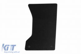 Textile floor mats by Rigum suitable for Mercedes E class W211 4x4 2002-2009, set of 4 pieces, black-image-6245068