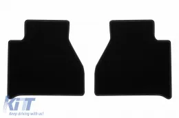 Textile floor mats by Rigum suitable for Mercedes X W470 after 2018, set of 4 pieces, black-image-6245891