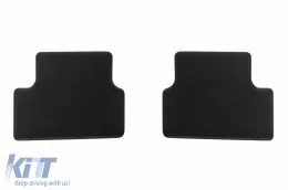 Textile floor mats by Rigum suitable for Mercedes A class W176 2012-2018, set of 4 pieces, black-image-6245898