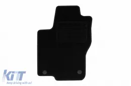 Textile floor mats by Rigum suitable for Mercedes GL X166 2012-2015, set of 4 pieces, black-image-6245972