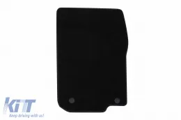 Textile floor mats by Rigum suitable for Mercedes GL X166 2012-2015, set of 4 pieces, black-image-6245973