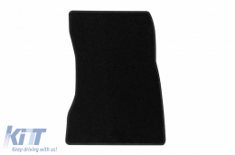 Textile floor mats by Rigum suitable for Mercedes GLB after 2019, set of 4 pieces, black-image-6247955