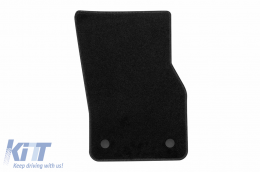 Textile floor mats by Rigum suitable for Mini Cooper 3 doors after 2013, set of 4 pieces, black-image-6244639
