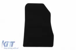 Textile floor mats by Rigum suitable for Nissan Juke 2010-2020, set of 4 pieces, black-image-6246103