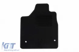 Textile floor mats by Rigum suitable for Nissan Murano 2002-2008, set of 4 pieces, black-image-6246144
