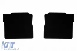 Textile floor mats by Rigum suitable for Nissan Note 2013-2020, set of 4 pieces, black-image-6246174