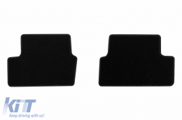 Textile floor mats by Rigum suitable for Nissan Qashqai 2007-2014, set of 4 pieces, black-image-6246194