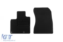 Textile floor mats by Rigum suitable for Nissan Qashqai E-Power after 2022, set of 4 pieces, black-image-6247711