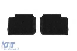 Textile floor mats by Rigum suitable for Nissan Qashqai E-Power after 2022, set of 4 pieces, black-image-6247712