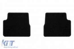 Textile floor mats by Rigum suitable for Opel Corsa F, Peugeot 208 after 2019, Opel Mokka B after 2020, set of 4 pieces, black-image-6244267