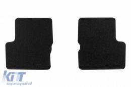 Textile floor mats by Rigum suitable for Opel Corsa E 2014-2019, set of 4 pieces, black-image-6246282