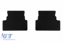 Textile floor mats by Rigum suitable for Opel Grandland X after 2017, set of 4 pieces, black-image-6246289
