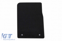 Textile floor mats by Rigum suitable for Opel Vectra C 2002-2008, set of 4 pieces, black-image-6246326