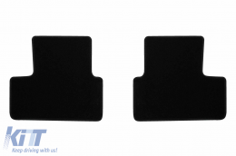 Textile floor mats by Rigum suitable for Renault Megane Grandtour after 2016, set of 4 pieces, black-image-6244305