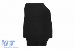Textile floor mats by Rigum suitable for Renault Captur 2013-2020, set of 4 pieces, black-image-6246533