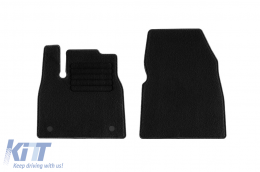 Textile floor mats by Rigum suitable for Renault Megane E-Tech after 2022, set of 3 pieces, black-image-6247625