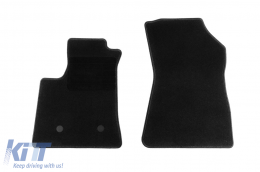 Textile floor mats by Rigum suitable for Renault Espace after 2023, set of 3 pieces, black-image-6247837