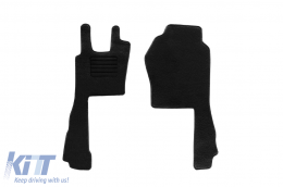 Textile floor mats by Rigum suitable for Scania R after 2004, set of 2 pieces, black - ABFMI6023028