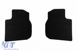Textile floor mats by Rigum suitable for Seat Toledo 2012-2019, set of 4 pieces, black-image-6244366