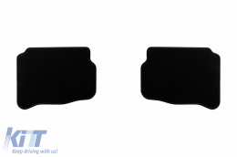 Textile floor mats by Rigum suitable for Seat Cordoba 2003-2009, set of 4 pieces, black-image-6246701