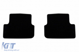 Textile floor mats by Rigum suitable for Seat Arona after 2017, set of 4 pieces, black-image-6246708