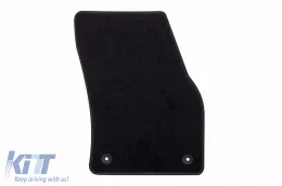 Textile floor mats by Rigum suitable for Skoda Kodiaq after 2017, set of 4 pieces, black-image-6244344