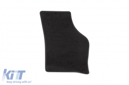 Textile floor mats by Rigum suitable for Skoda Citigo e-iV after 2020, set of 4 pieces, black-image-6246890