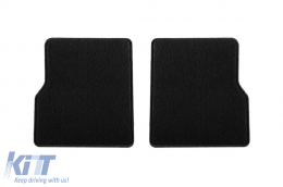 Textile floor mats by Rigum suitable for Skoda Favorit 1988-1995, set of 4 pieces, black-image-6246897