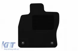 Textile floor mats by Rigum suitable for Skoda Octavia 2013-2019, set of 4 pieces, black-image-6247135