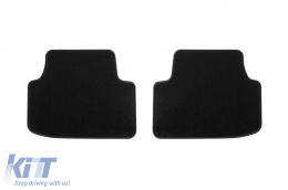 Textile floor mats by Rigum suitable for Skoda Octavia E-Tech after 2020, set of 4 pieces, black-image-6247796