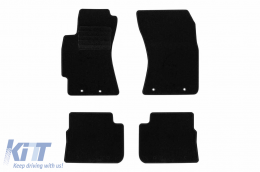 Textile floor mats by Rigum suitable for Subaru Forester 2008-2013, set of 4 pieces, black - ABFMS6023151
