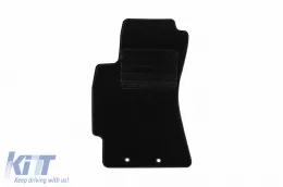 Textile floor mats by Rigum suitable for Subaru Forester 2008-2013, set of 4 pieces, black-image-6246761