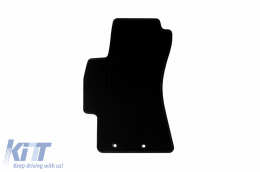 Textile floor mats by Rigum suitable for Subaru Impreza 2007-2018, set of 4 pieces, black-image-6246782
