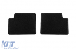 Textile floor mats by Rigum suitable for Subaru Justy 2008-2011, set of 4 pieces, black-image-6246790