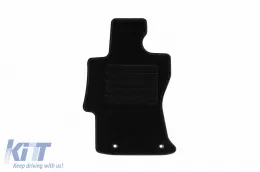 Textile floor mats by Rigum suitable for Subaru Impreza after 2018, set of 4 pieces, black-image-6246802