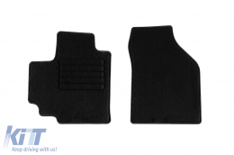 Textile floor mats by Rigum suitable for Suzuki Celerio after 2015, set of 4 pieces, black-image-6245745