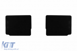 Textile floor mats by Rigum suitable for Suzuki SX4 S-cross Hybrid after 2020, set of 4 pieces, black-image-6245926