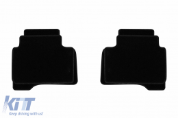 Textile floor mats by Rigum suitable for Suzuki Grand Vitara 5 doors 2005-2015, set of 4 pieces, black-image-6246837