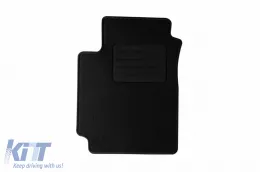 Textile floor mats by Rigum suitable for Suzuki Grand Vitara 3 doors 2005-2015, set of 4 pieces, black-image-6246861