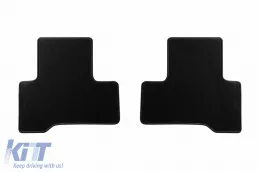 Textile floor mats by Rigum suitable for Suzuki Grand Vitara 3 doors 2005-2015, set of 4 pieces, black-image-6246863