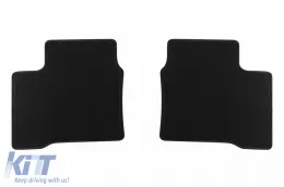 Textile floor mats by Rigum suitable for Suzuki Swift after 2017, set of 4 pieces, black-image-6246870