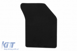 Textile floor mats by Rigum suitable for Suzuki SX4 2006-2014, set of 4 pieces, black-image-6246876