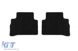 Textile floor mats by Rigum suitable for Suzuki Vitara 1.4 Hybrid after 2020, set of 4 pieces, black-image-6247748
