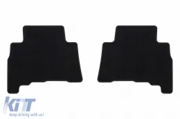 Textile floor mats by Rigum suitable for Toyota Land Cruiser 150 after 2013, set of 4 pieces, black-image-6246416